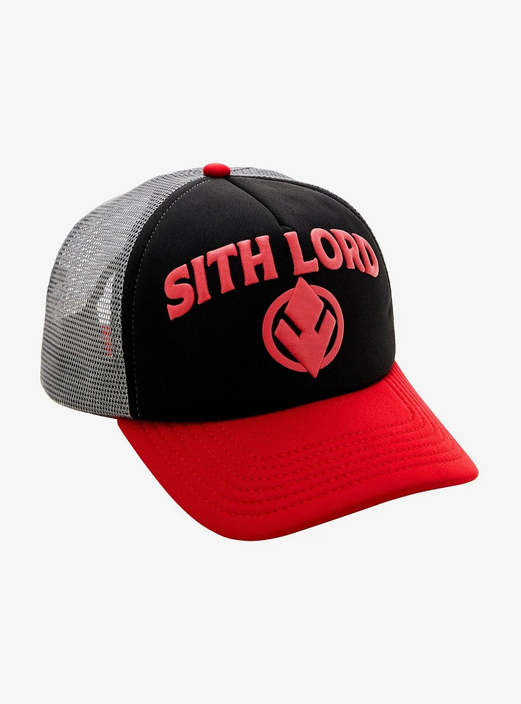 Star Wars Sith Lord Trucker Cap — BoxLunch Exclusive