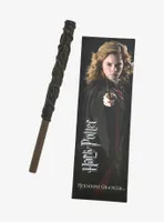 Harry Potter Hermione Granger Bookmark & Wand Pen Set