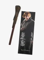 Harry Potter Ron Weasley Bookmark & Wand Pen Set