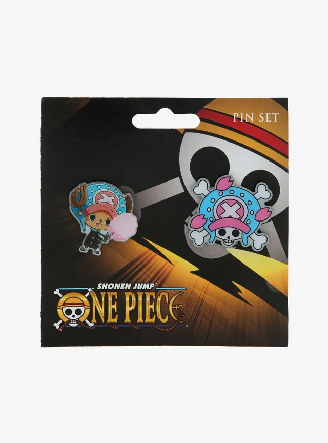 One Piece Chopper Lapel Pins Set of 2