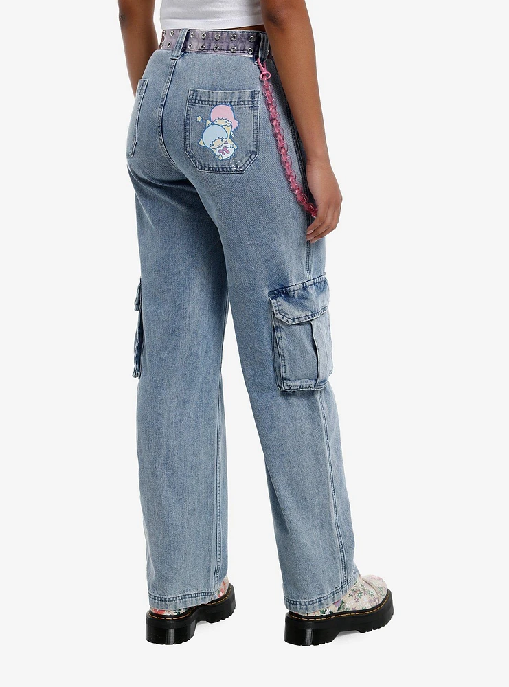 Hello Kitty And Friends Balloon Denim Cargo Pants