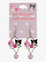 Sanrio My Melody & Kuromi Emo Kyun Statement Earrings - BoxLunch Exclusive