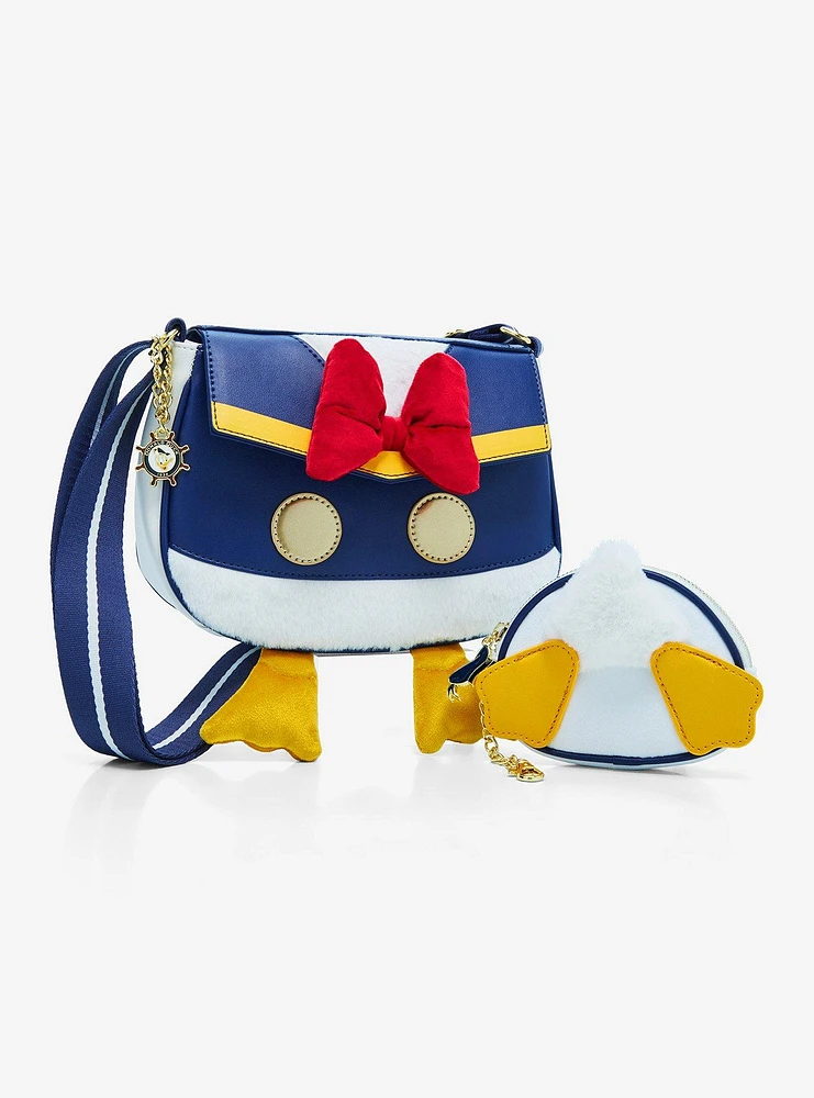 Her Universe Disney Donald Duck Figural Crossbody Bag