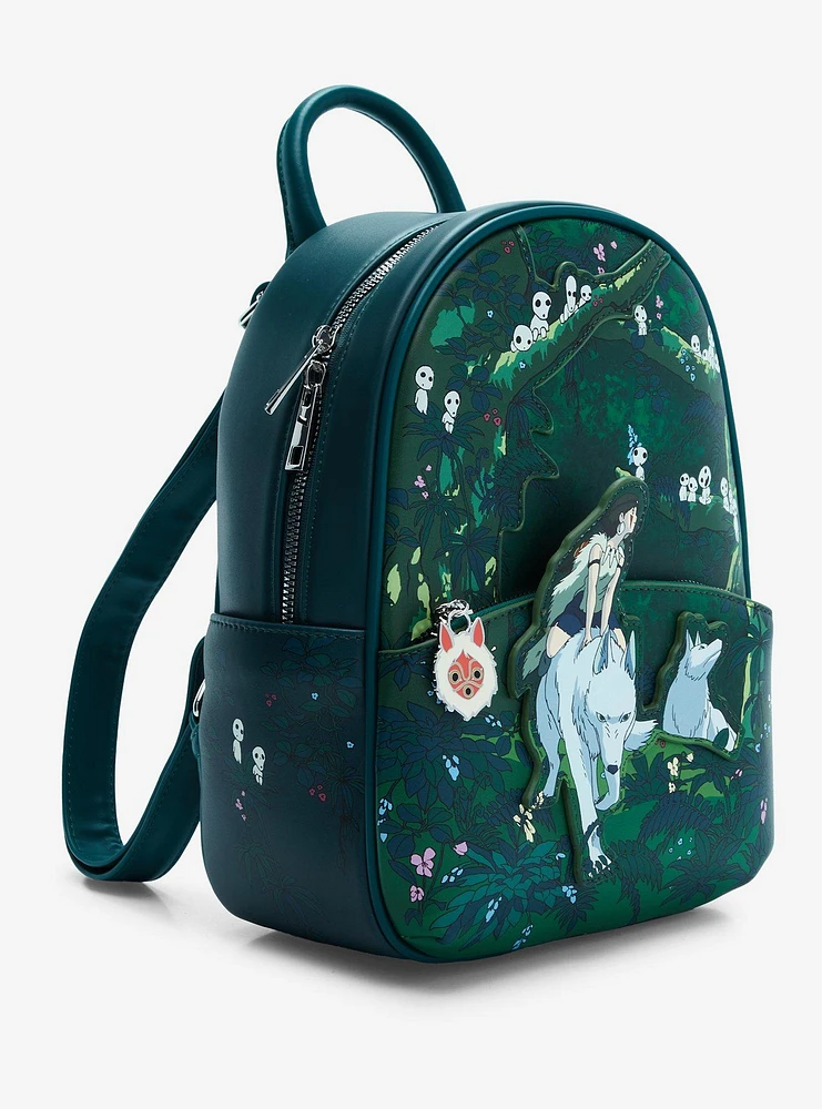 Studio Ghibli® Princess Mononoke Forest Scene Glow-In-The-Dark Mini Backpack