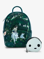 Studio Ghibli® Princess Mononoke Forest Scene Glow-In-The-Dark Mini Backpack