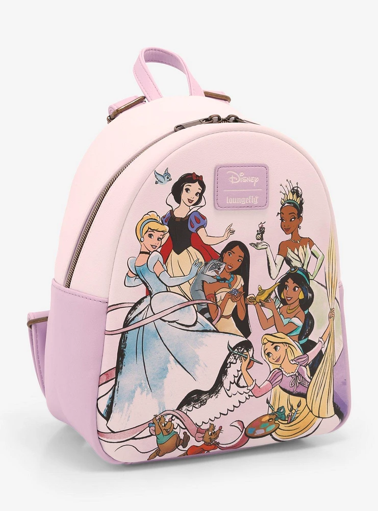 Loungefly Disney Princess Lavender Mini Backpack