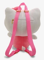 Hello Kitty Strawberry Milk Plush Mini Backpack