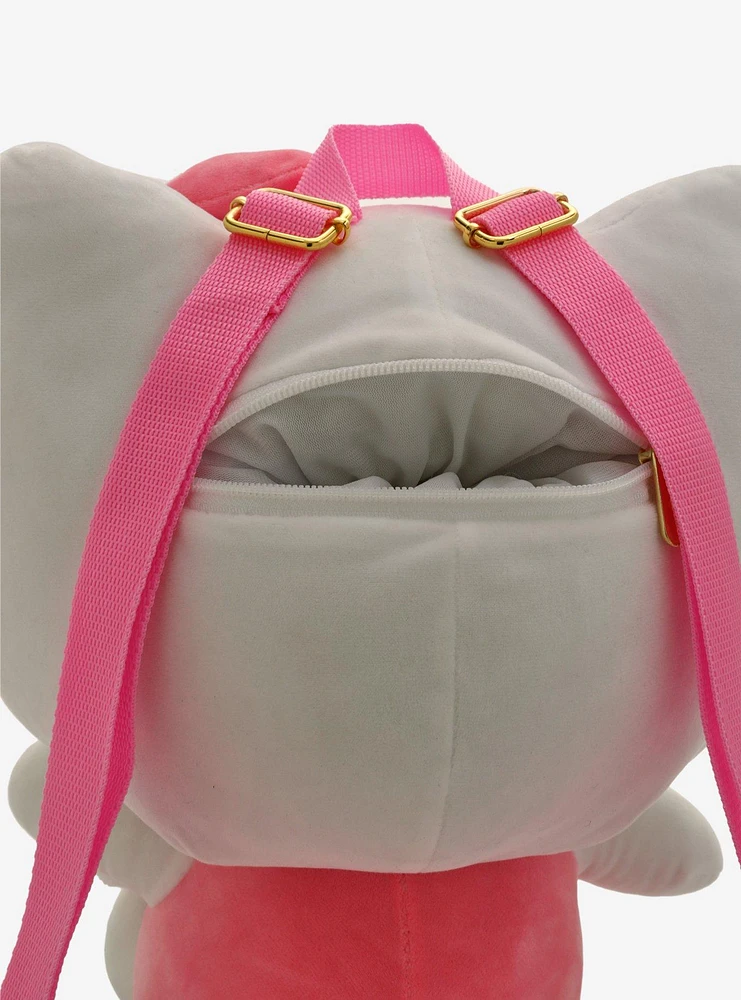 Hello Kitty Strawberry Milk Plush Mini Backpack