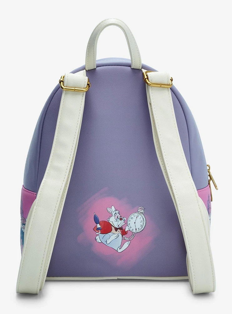 Loungefly Disney Alice In Wonderland Keyhole Mini Backpack