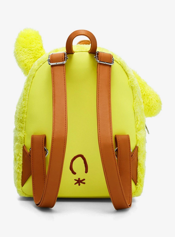 Loungefly Pompompurin Fuzzy Mini Backpack