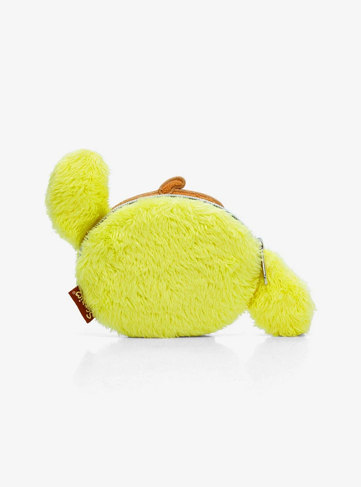 Loungefly Pompompurin Fuzzy Coin Purse