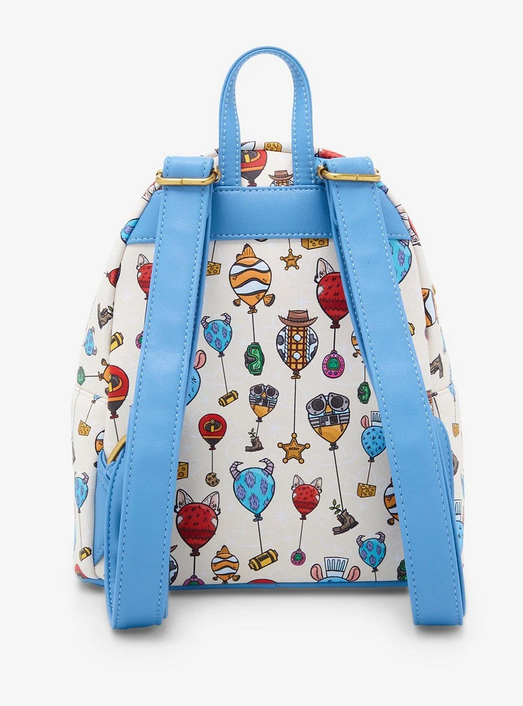 Loungefly Disney Pixar Character Balloons Mini Backpack