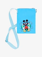 Loungefly Disney Mickey Mouse & Friends Beach Passport Crossbody Bag