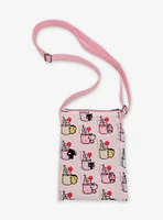 Loungefly Hello Kitty And Friends Drinks Passport Crossbody Bag