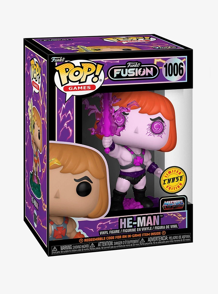 Funko Fusion Masters Of The Universe Pop! Games He-Man Vinyl Figure