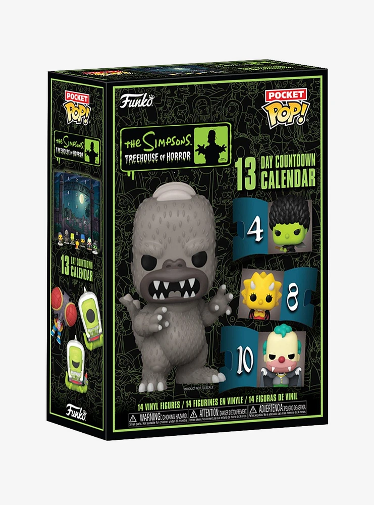 Funko The Simpsons Treehouse Of Horror Pocket Pop! 13-Day Advent Calendar