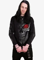 Spiral Death Stare Long Sleeve T-Shirt Black