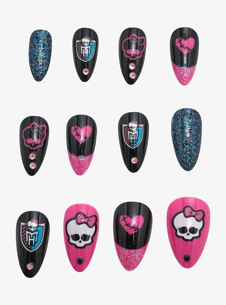 Monster High Icons Faux Nail Set