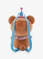 Clown Bear Plush Backpack