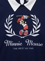 Disney Minnie Mouse Golf Collared Women's Plus Crewneck - BoxLunch Exclusive