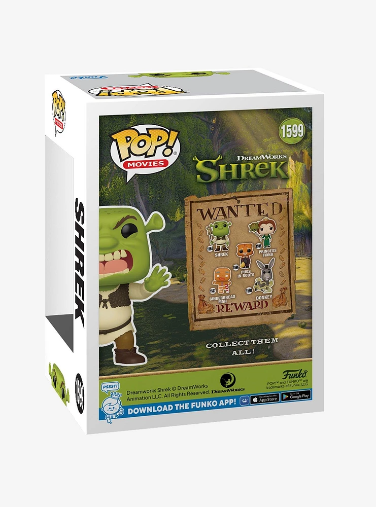 Funko Shrek Pop! Movies Vinyl Figure Hot Topic Exclusive