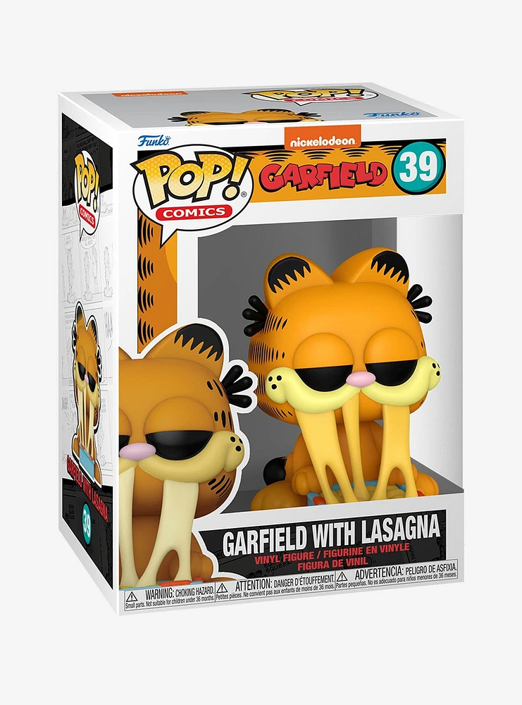 Funko Garfield Pop! Comics Garfield With Lasagna Vinyl Figure