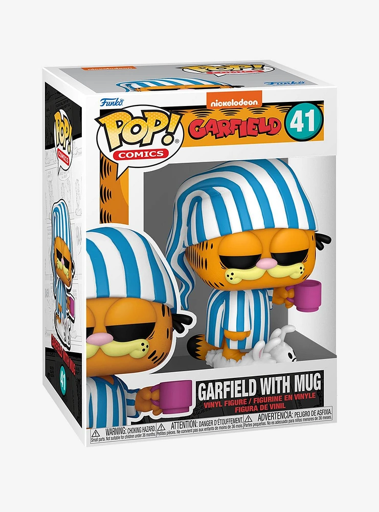 Funko Garfield Pop! Comics Garfield With Mug Vinyl Figure