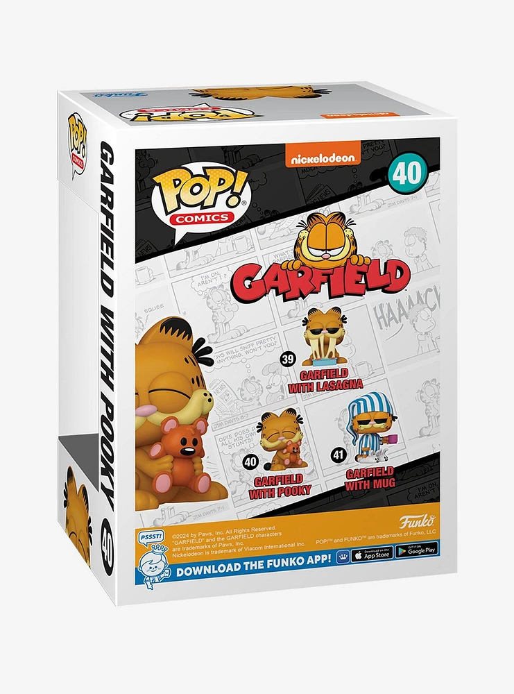 Funko Garfield Pop! Comics Garfield With Pooky Vinyl Figure