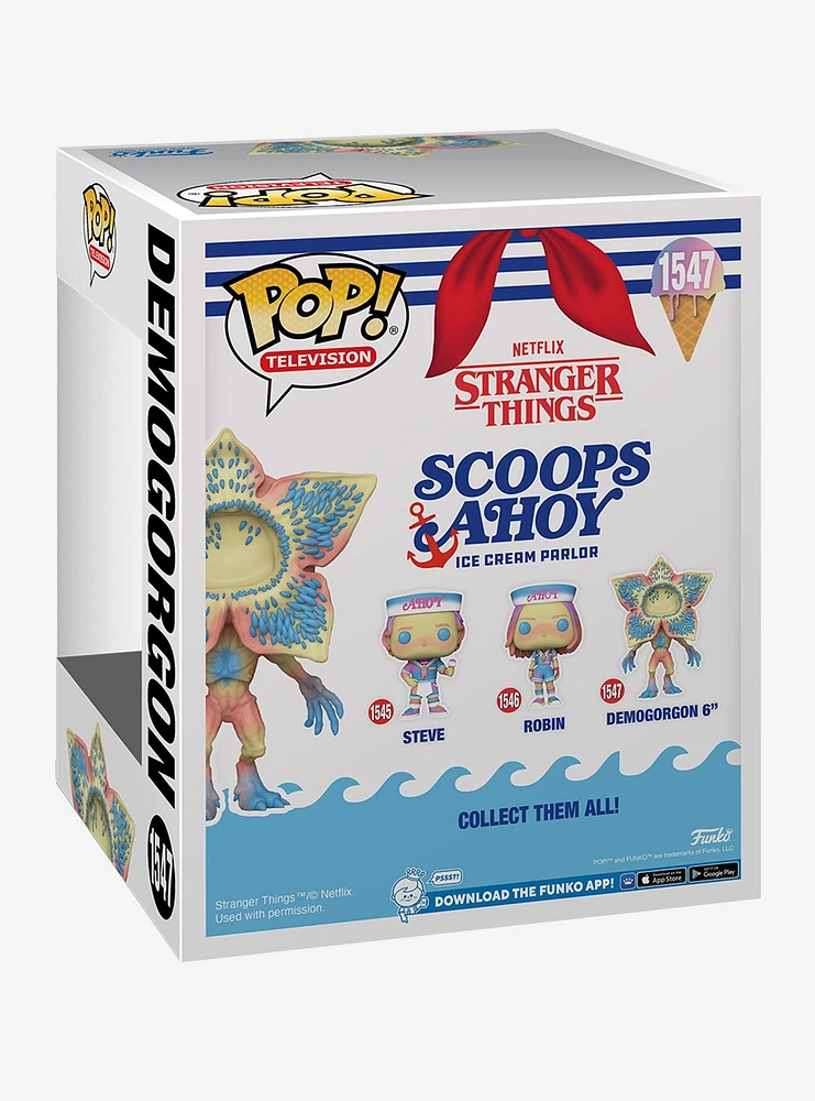 Funko Stranger Things Pop! Television Demogorgon (Scoops Ahoy Sherbert Surprise) Vinyl Figure