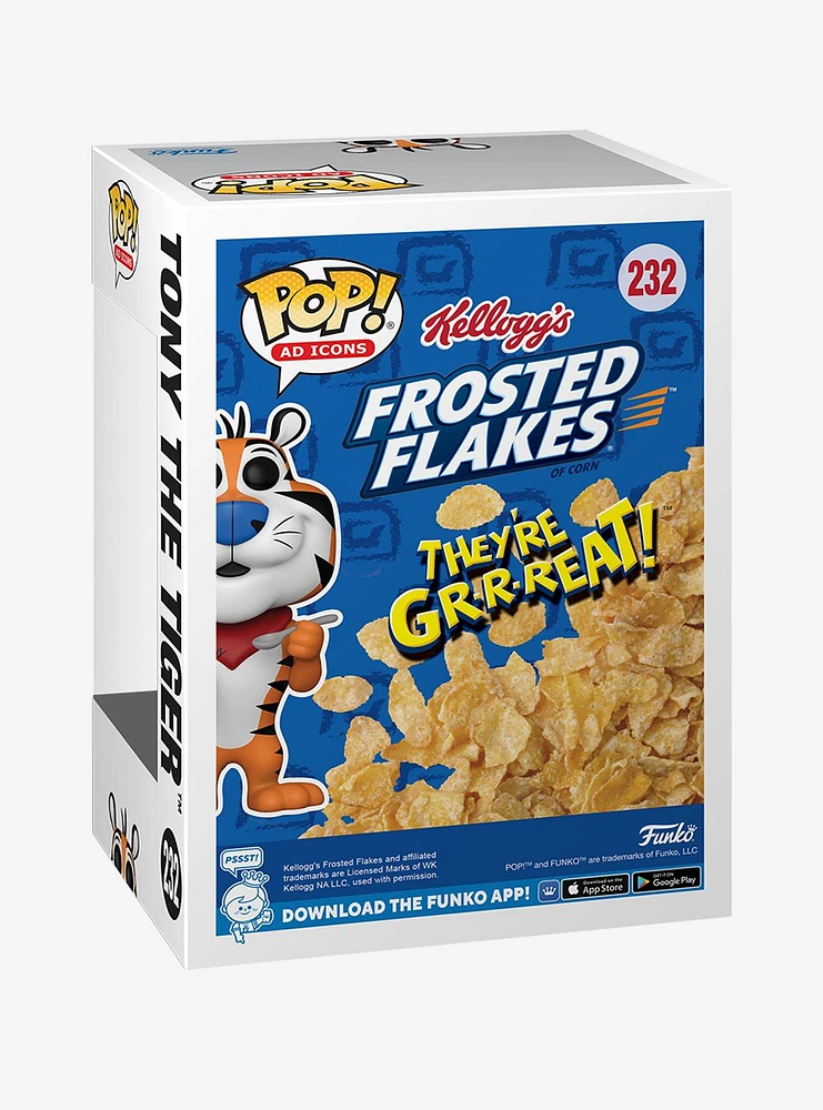 Funko Kellogg's Frosted Flakes Pop! Ad Icons Tony The Tiger Vinyl Figure