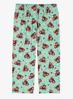 Disney Wreck-It Ralph Vanellope Racing Allover Print Women's Plus Sleep Pants — BoxLunch Exclusive