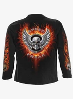 Spiral Speed Freak Long Sleeve T-Shirt Black