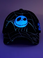 The Nightmare Before Christmas Jack Web Glow-In-The-Dark Dad Cap