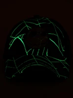 The Nightmare Before Christmas Jack Web Glow-In-The-Dark Dad Cap