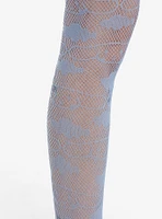 Blue Cinnamoroll Clouds Fishnet Tights