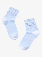 Cinnamoroll Patch Ruched Ankle Socks