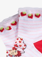 Strawberry Shortcake Mesh Strawberry Ankle Socks
