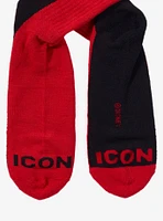 Disney Mickey Mouse Icon Split Crew Socks