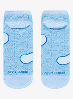 Cinnamoroll Cloud Outline No-Show Socks