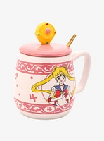 Sailor Moon Portrait Mug with Lid & Spoon