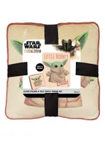 Star Wars The Mandalorian Little Force Silk Touch Throw With Cloud Pillow