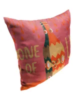 The Lost Boys Drink From The Bottle Printed Throw Pillow