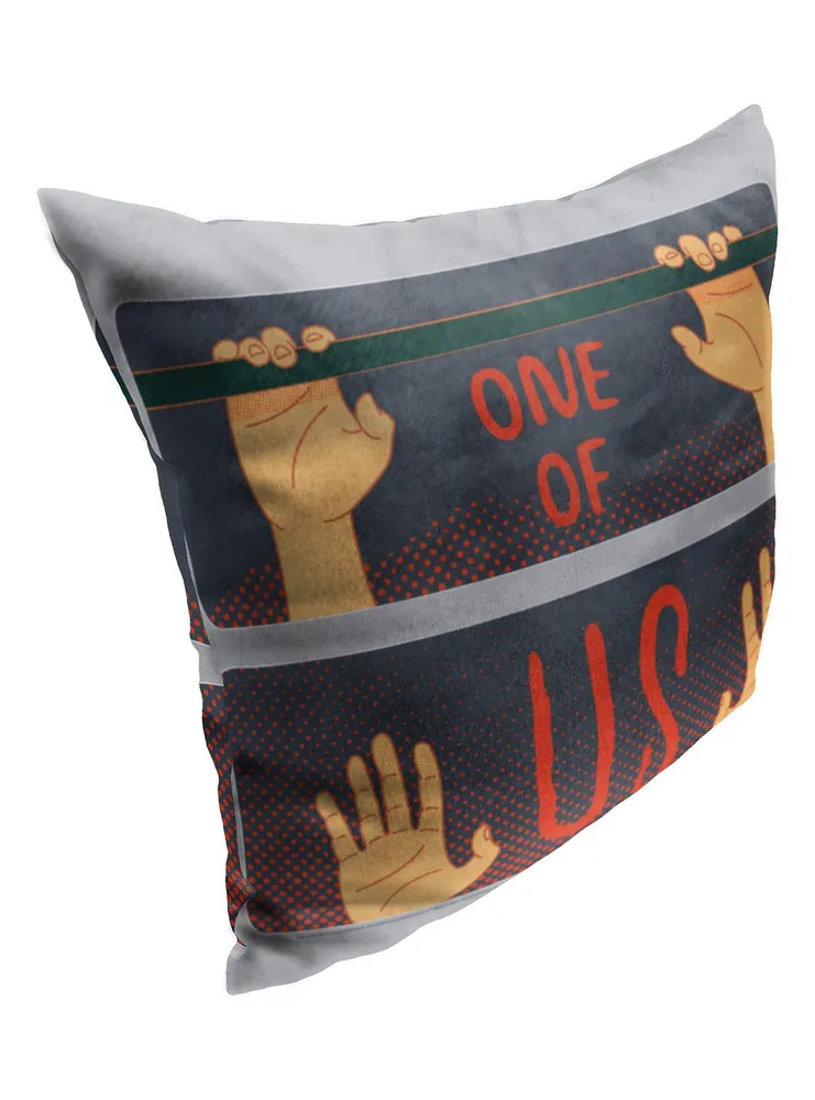 The Lost Boys One Of Us Printed Throw Pillow