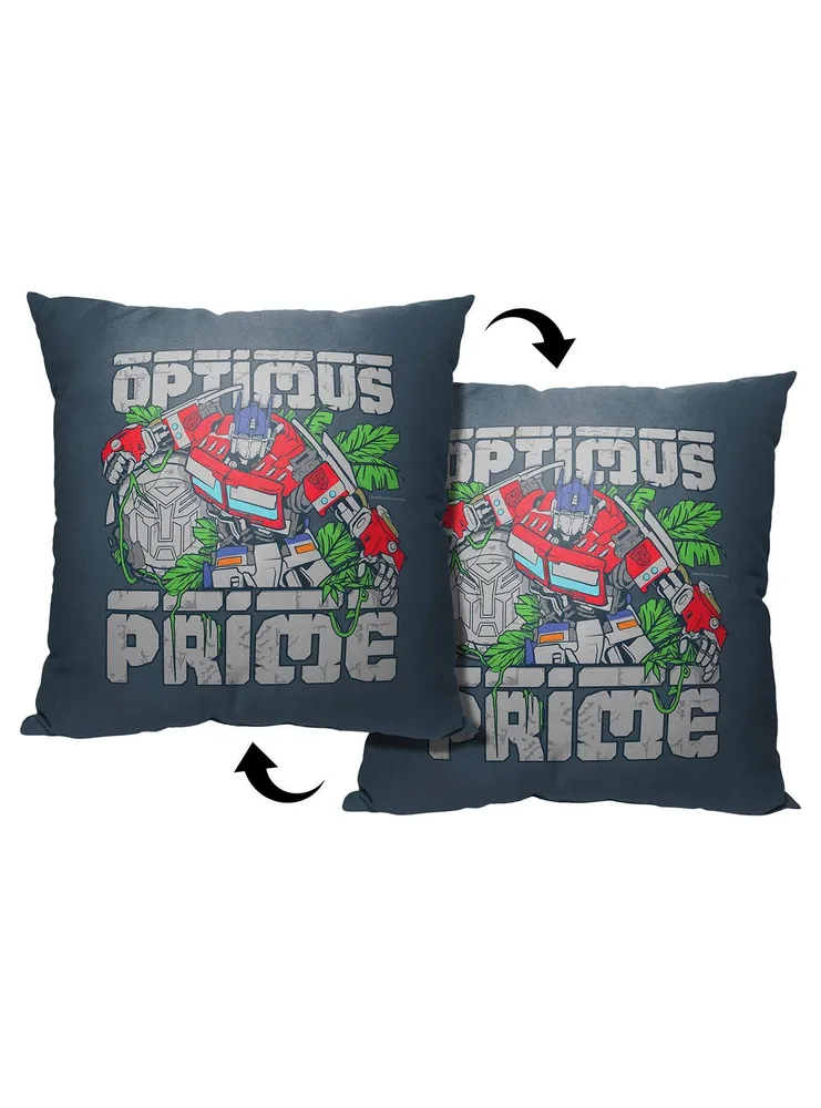 Transformers: Rise Of The Beasts Optimus Prime Printed Throw Pillow