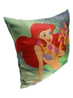 Disney The Little Mermaid Classic Seahorse Friends Printed Throw Pillow