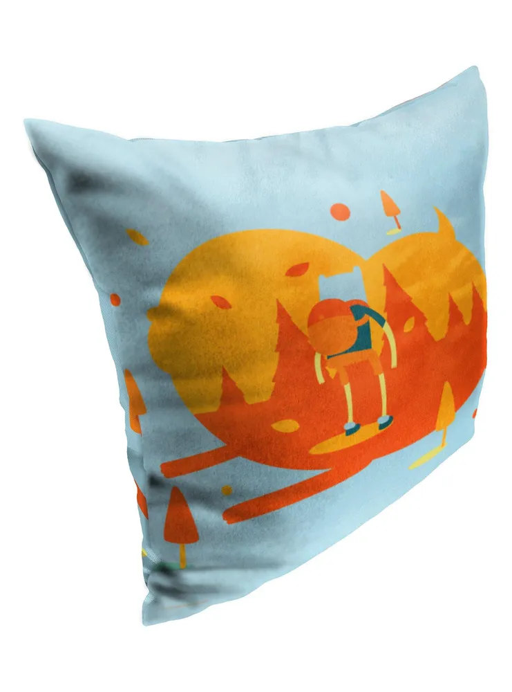 Adventure Time Adventure Awaits Printed Throw Pillow