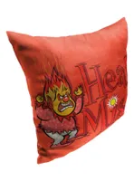 Year Without A Santa Claus Heat Miser Printed Throw Pillow