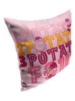 Disney Pixar Toy Story Mr Potato Head For Potato Printed Throw Pillow