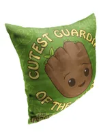 Marvel I Am Groot Cutest In The Galaxy Printed Throw Pillow