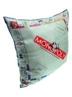 Monopoly Board Printed Throw Pillow